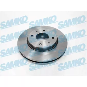 Jeu de 2 disques de frein avant SAMKO