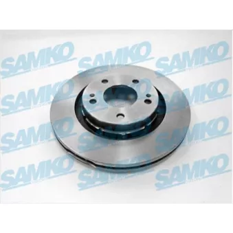 Jeu de 2 disques de frein avant SAMKO