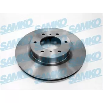 Jeu de 2 disques de frein avant SAMKO