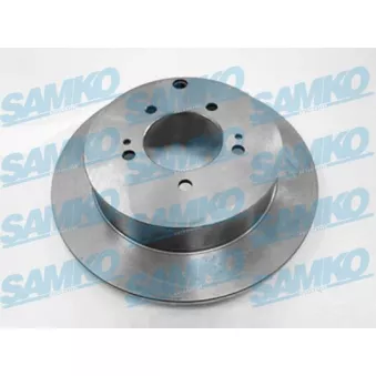 Jeu de 2 disques de frein arrière SAMKO