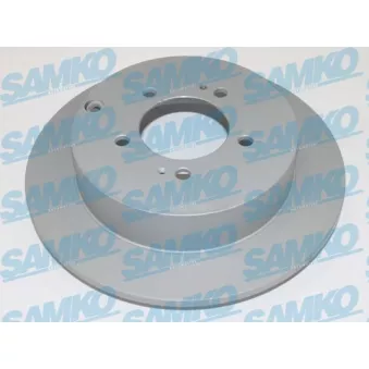 Jeu de 2 disques de frein arrière SAMKO