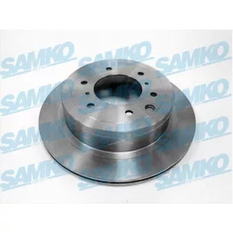 Jeu de 2 disques de frein arrière SAMKO