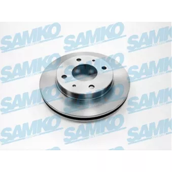 Jeu de 2 disques de frein avant SAMKO