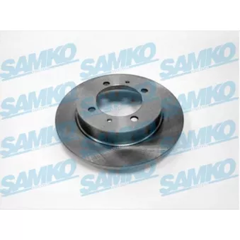 Jeu de 2 disques de frein arrière SAMKO