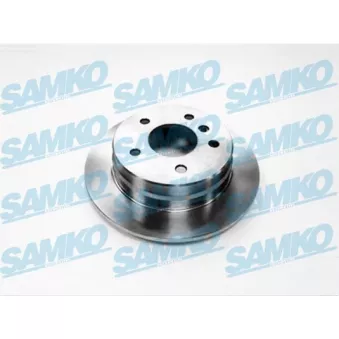 Jeu de 2 disques de frein arrière SAMKO