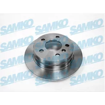 Jeu de 2 disques de frein arrière SAMKO