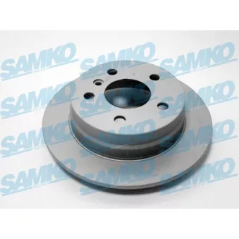 Jeu de 2 disques de frein arrière SAMKO