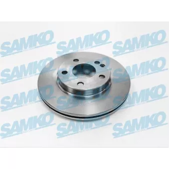 Jeu de 2 disques de frein avant SAMKO