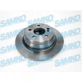 Jeu de 2 disques de frein arrière SAMKO