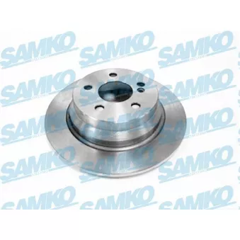 Jeu de 2 disques de frein arrière SAMKO
