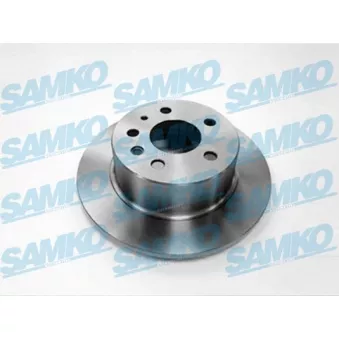 Jeu de 2 disques de frein arrière SAMKO