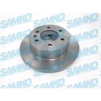 Jeu de 2 disques de frein arrière SAMKO