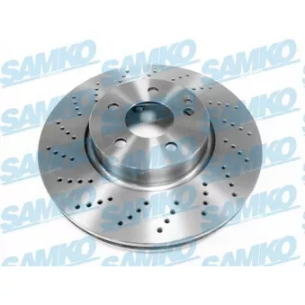 Jeu de 2 disques de frein avant SAMKO