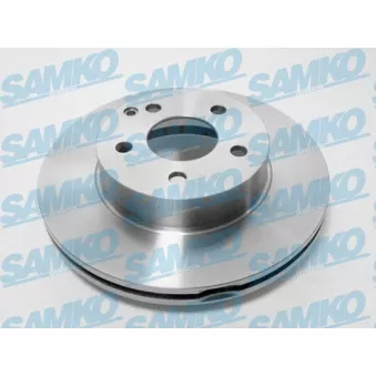 Jeu de 2 disques de frein avant SAMKO
