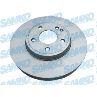 Jeu de 2 disques de frein avant SAMKO