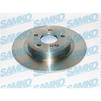 Jeu de 2 disques de frein arrière SAMKO