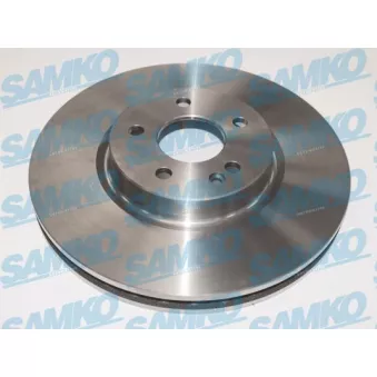 Jeu de 2 disques de frein avant SAMKO