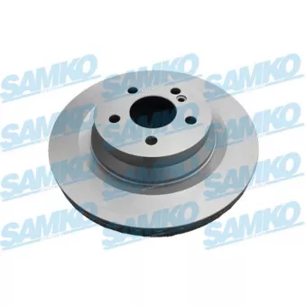 Jeu de 2 disques de frein arrière SAMKO