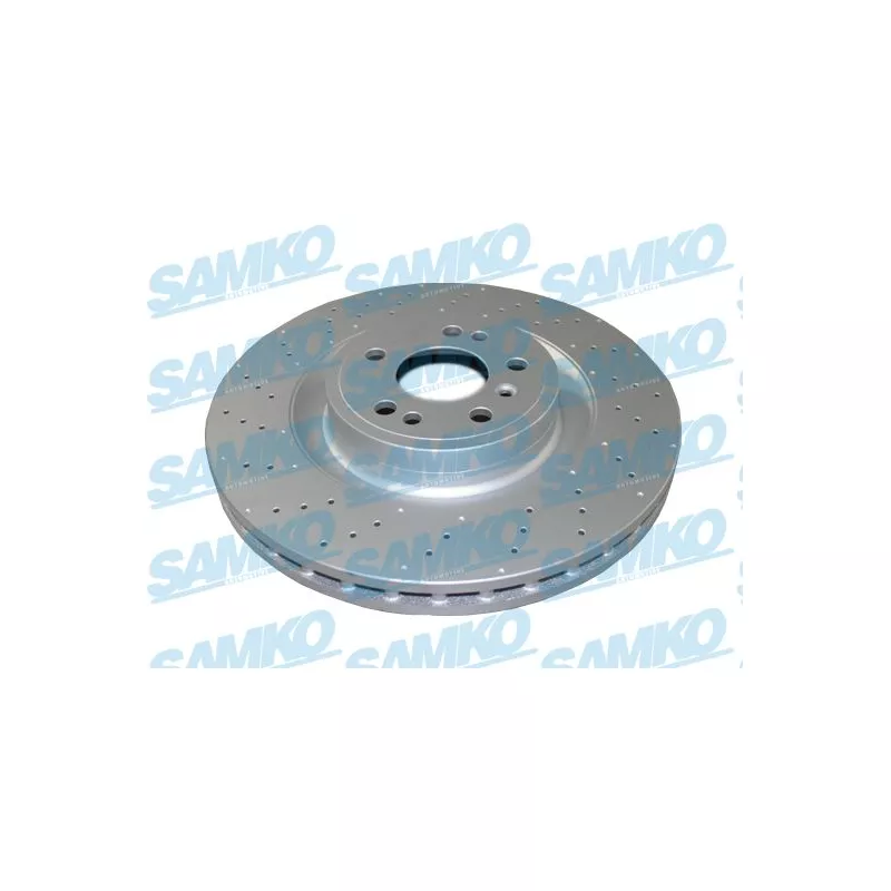 Jeu de 2 disques de frein avant SAMKO M2104VR