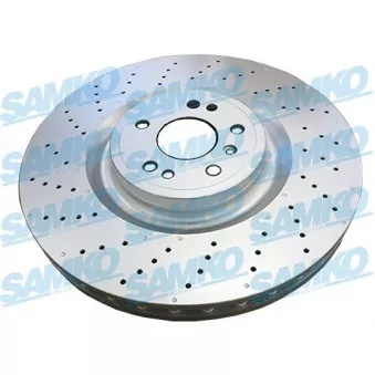 Jeu de 2 disques de frein avant SAMKO