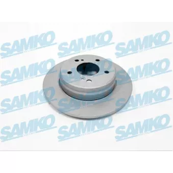 Jeu de 2 disques de frein arrière SAMKO