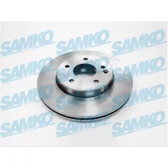 Jeu de 2 disques de frein avant SAMKO