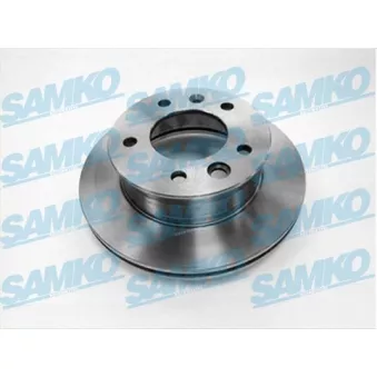 Jeu de 2 disques de frein avant SAMKO