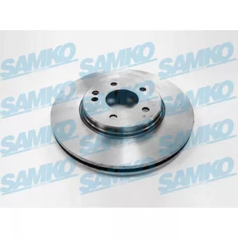 Jeu de 2 disques de frein avant SAMKO