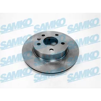 Jeu de 2 disques de frein avant SAMKO
