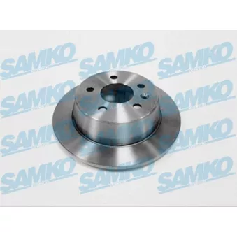 Jeu de 2 disques de frein arrière SAMKO