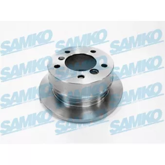 Jeu de 2 disques de frein arrière SAMKO