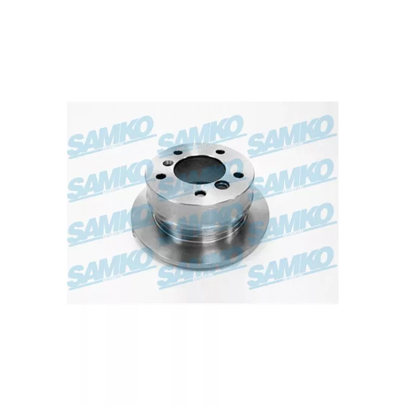 Jeu de 2 disques de frein arrière SAMKO M2661P