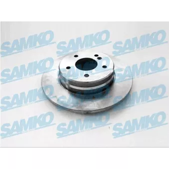 Jeu de 2 disques de frein arrière SAMKO