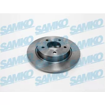Jeu de 2 disques de frein arrière SAMKO