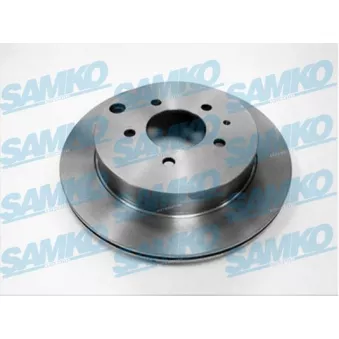 Jeu de 2 disques de frein arrière SAMKO