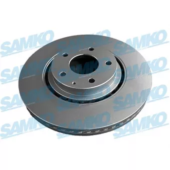 Jeu de 2 disques de frein avant SAMKO