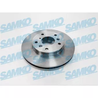 Jeu de 2 disques de frein avant SAMKO