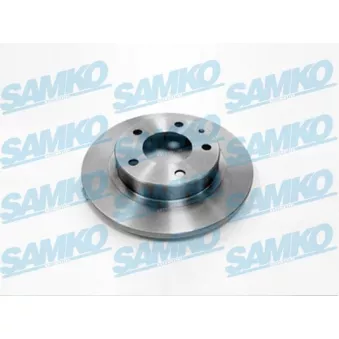 Jeu de 2 disques de frein arrière SAMKO