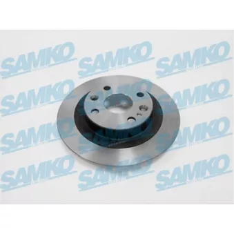Jeu de 2 disques de frein arrière SAMKO