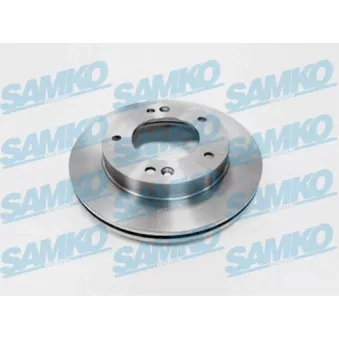 Jeu de 2 disques de frein avant SAMKO