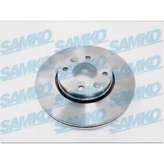 Jeu de 2 disques de frein avant SAMKO