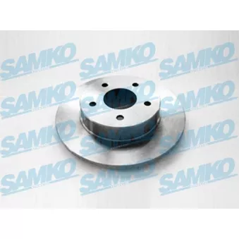 Jeu de 2 disques de frein arrière SAMKO