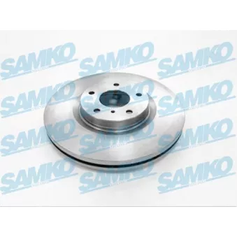 Jeu de 2 disques de frein avant SAMKO