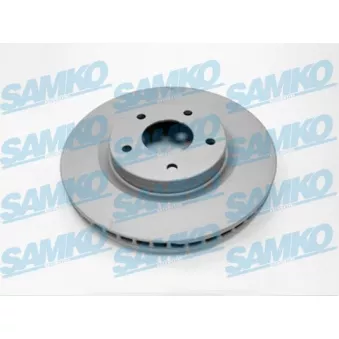 Jeu de 2 disques de frein avant SAMKO