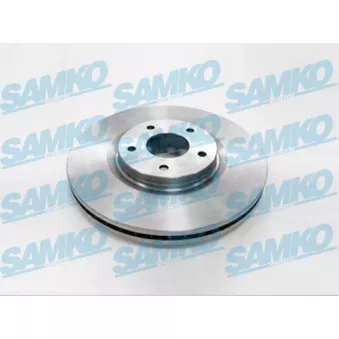 Jeu de 2 disques de frein avant SAMKO