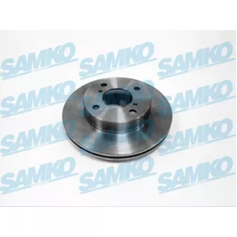 Jeu de 2 disques de frein avant SAMKO