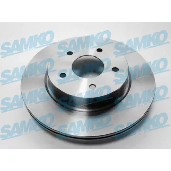 Jeu de 2 disques de frein arrière SAMKO