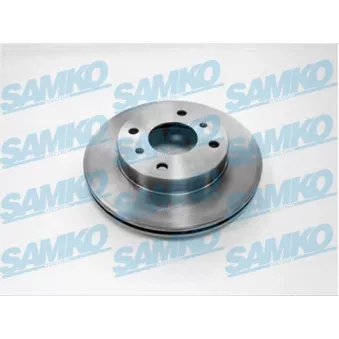 Jeu de 2 disques de frein avant SAMKO