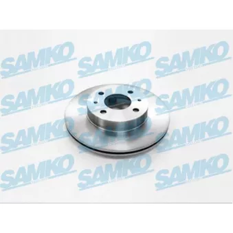 Jeu de 2 disques de frein avant SAMKO