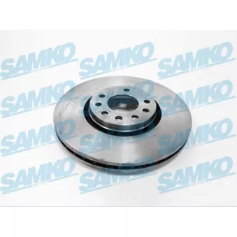 Jeu de 2 disques de frein avant SAMKO